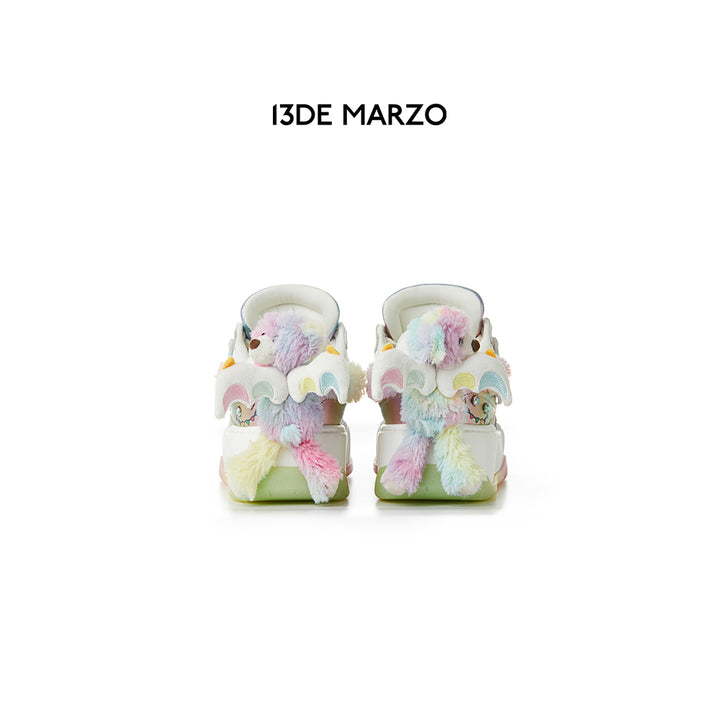 13De Marzo X INSTINCTOY Crystal Bear Rainbow Sneaker - Mores Studio