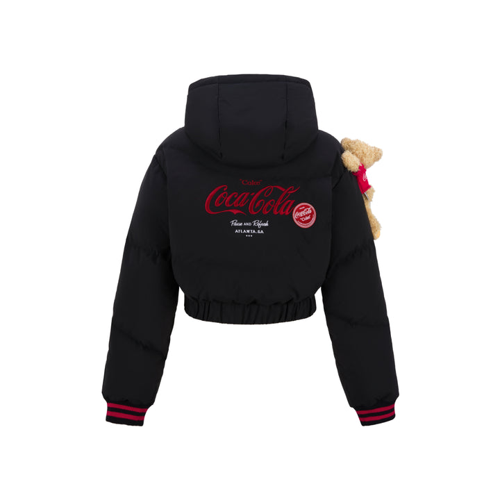 13De Marzo X Coca-Cola Bear Hooded Down Jacket - Mores Studio