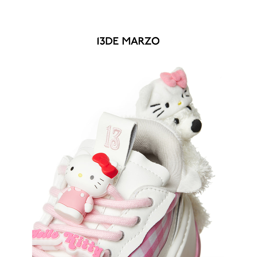13De Marzo X Hello Kitty Bear Sneaker White - Mores Studio