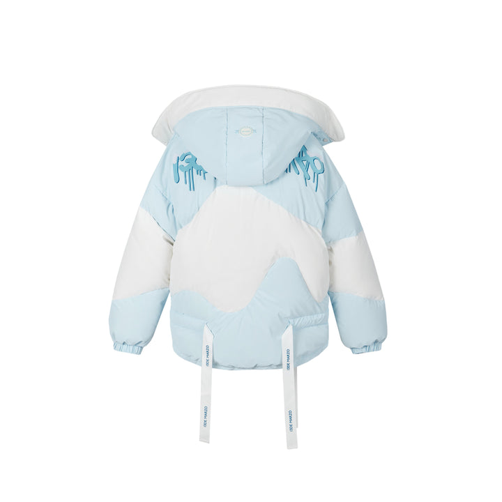 13De Marzo Doozoo Ice Cream Down Jacket Blue - Mores Studio