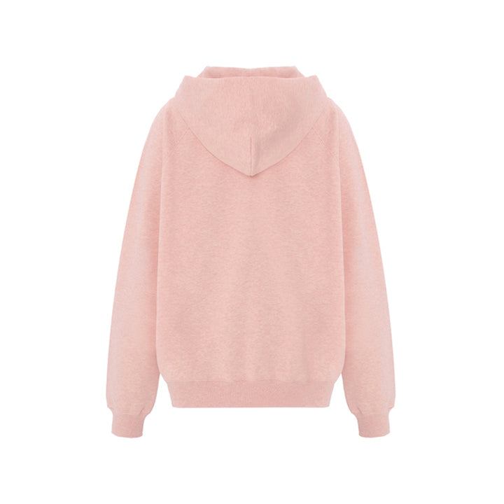 Concise-White 97 Logo Hoodie Pink - Mores Studio