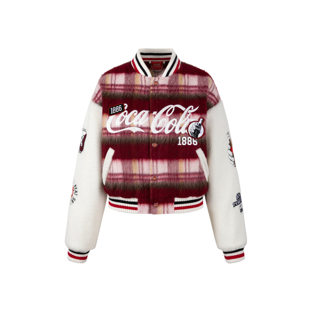 13De Marzo X Coca-Cola Bear Tweed Fleece Jacket - Mores Studio