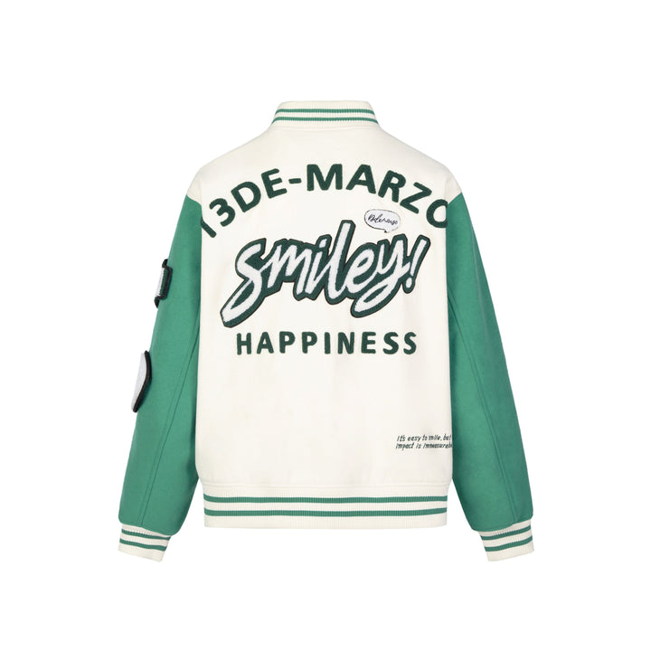 13De Marzo Dollzoo Varsity Jacket Green - Mores Studio