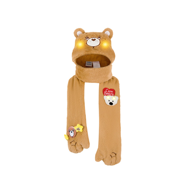 13De Marzo X Care Bears Rainbow Luminous Scarf Brown - Mores Studio