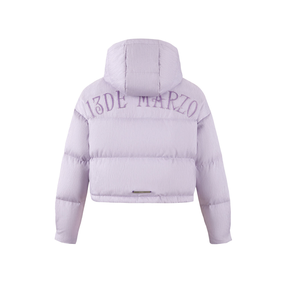 13De Marzo Doozoo Mini Rabbit Button Down Jacket Purple - Mores Studio