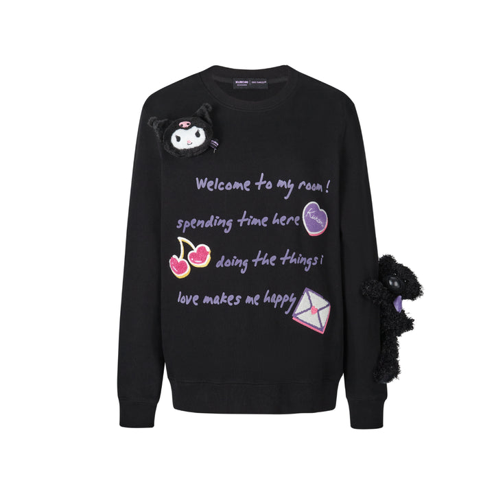 13De Marzo X Kuromi Ribbon Story Sweatshirt