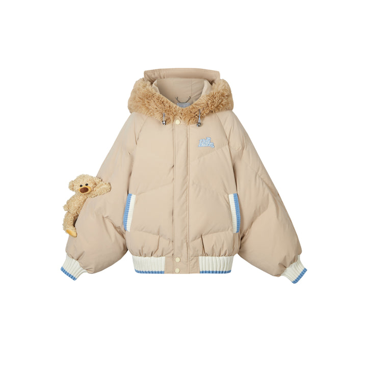 13De Marzo Doozoo Cosplay Bear Down Jacket Khaki - Mores Studio