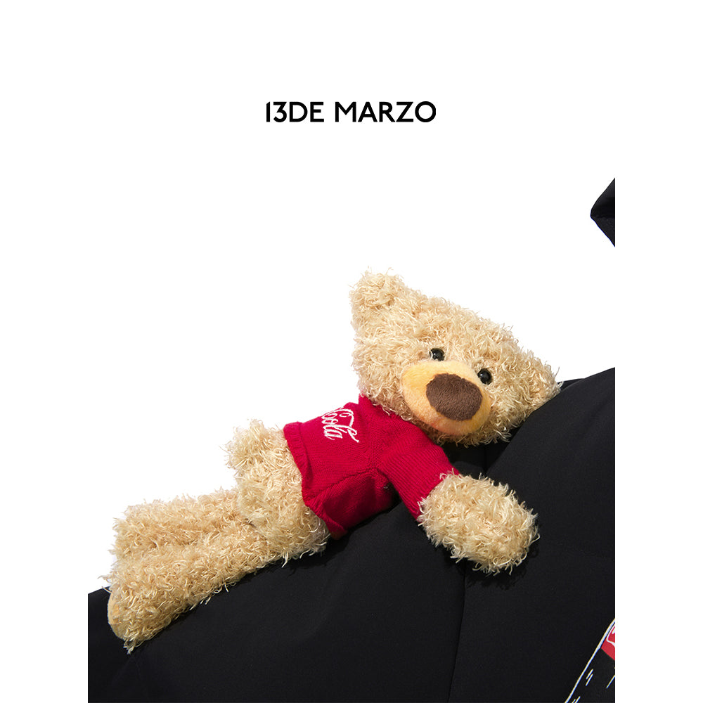 13De Marzo X Coca-Cola Bear Hooded Down Jacket - Mores Studio