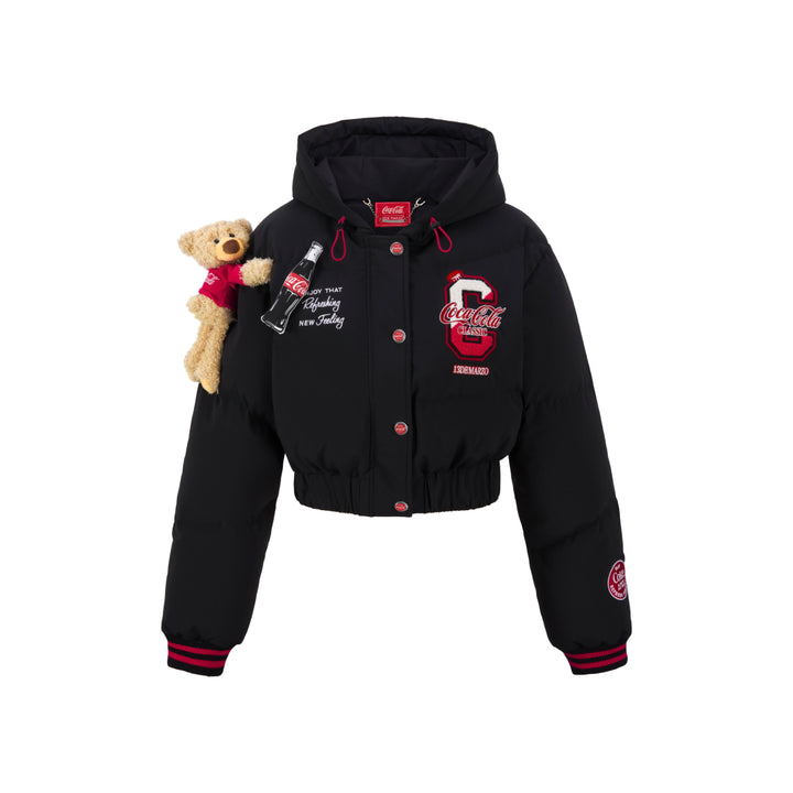 13De Marzo X Coca-Cola Bear Hooded Down Jacket - Mores Studio