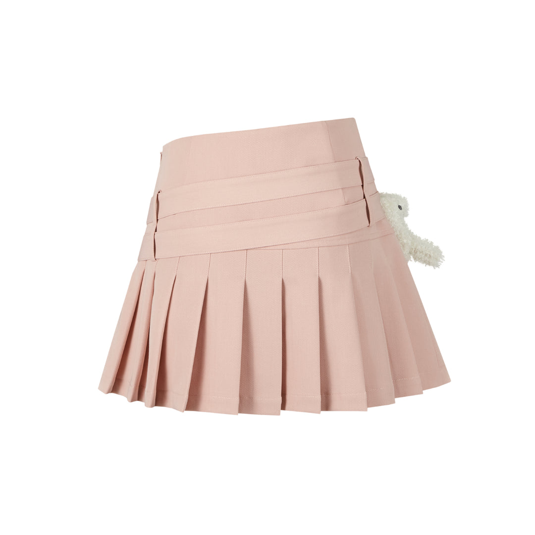 13De Marzo Doozoo Belt Skirt Pink