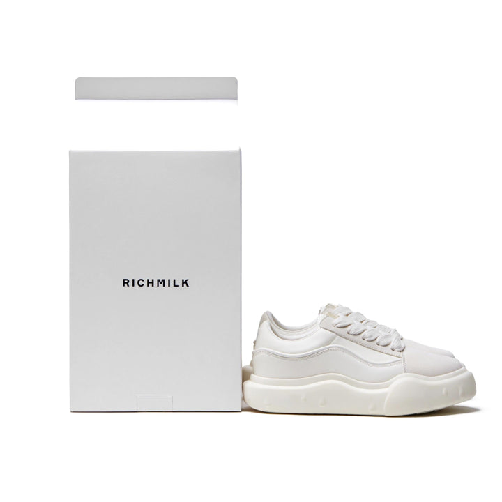 Richmilk 'Drip' Thick Sole Sneaker White