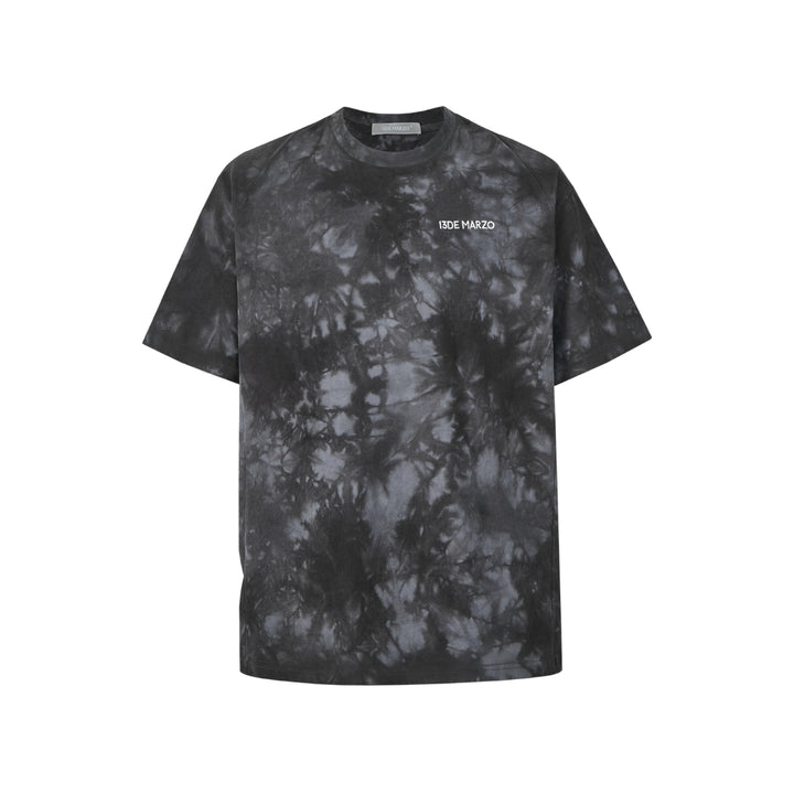 13De Marzo Doozoo Tie-dye Gradient T-Shirt Black