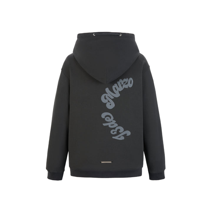 13De Marzo String Magnetic Bear Hoodie Black