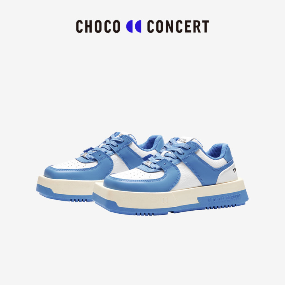 Choco Concert Mis-Matched Square Toe Sneaker Blue - Mores Studio