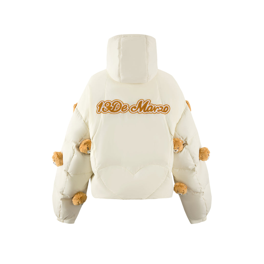 13De Marzo X Care Bears Luminous Down Jacket Cream - Mores Studio