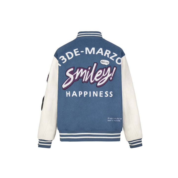 13De Marzo Dollzoo Varsity Jacket Blue - Mores Studio