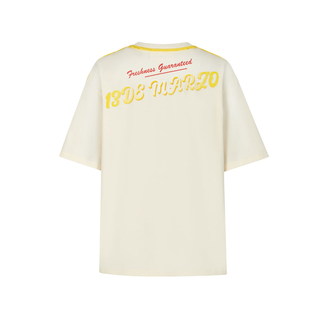 13De Marzo X Lay's Flavor Bear T-Shirt Beige