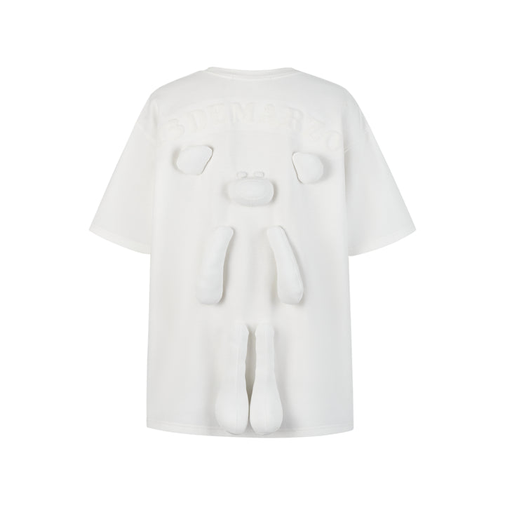 13De Marzo One-Piece Padded Bear T-Shirt White