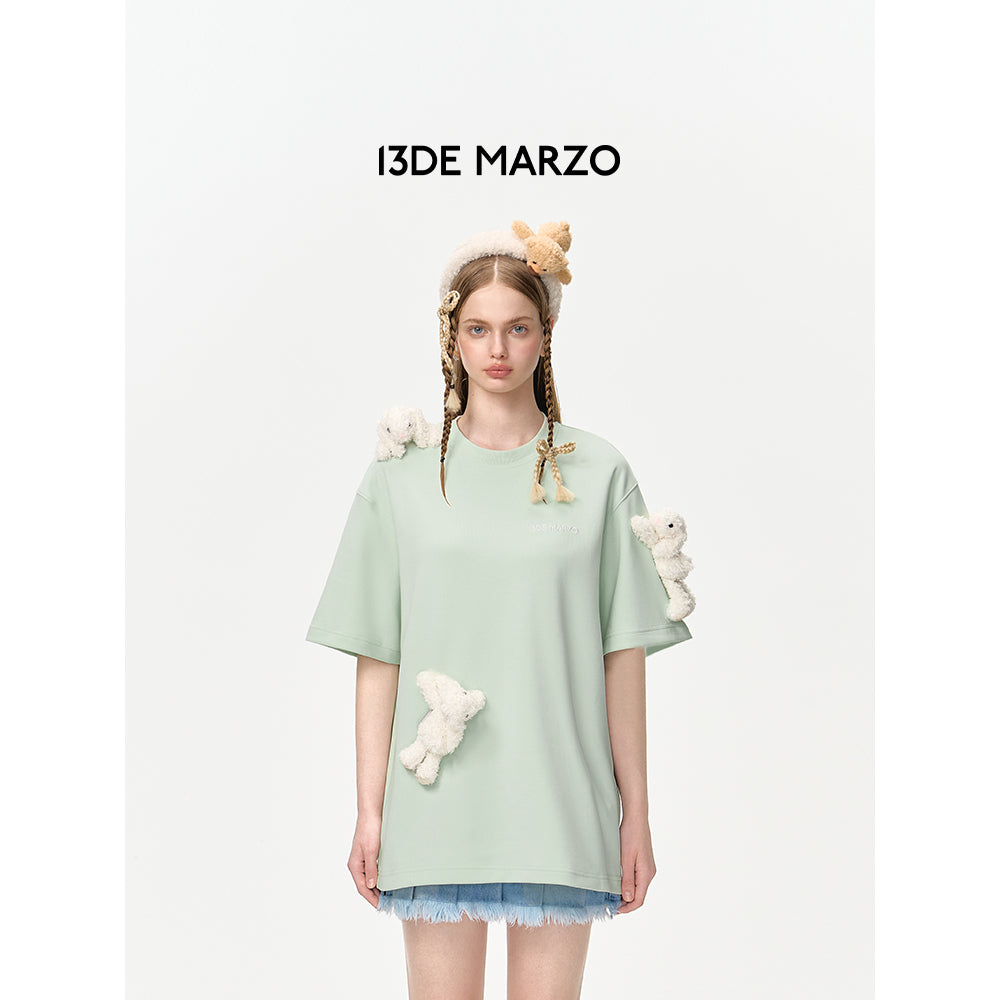 13De Marzo Doozoo Basic T-Shirt Green