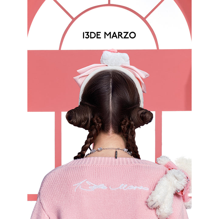 13De Marzo X Hello Kitty Bear Bow Hair Band - Mores Studio