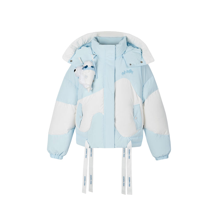 13De Marzo Doozoo Ice Cream Down Jacket Blue - Mores Studio