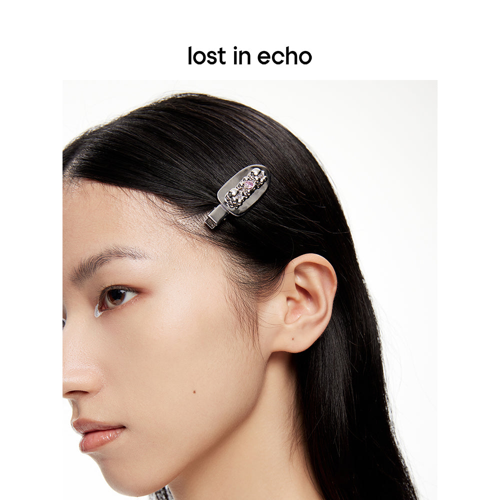 Lost In Echo Yetti Metal Flower Hairpin