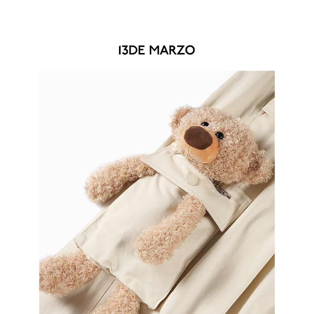 13De Marzo Doozoo Giant Bear Cargo Pants Khaki