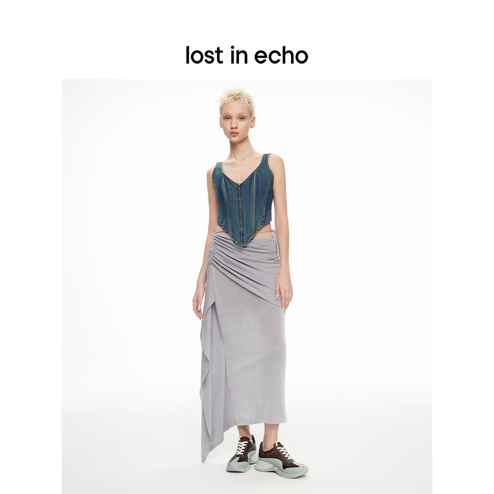 Lost In Echo Upturned Toe Retro Sneaker Brown