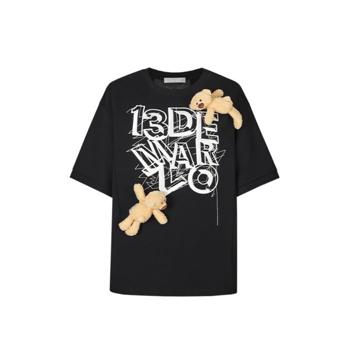 13De Marzo Maze Suture Logo Tee Black - Mores Studio