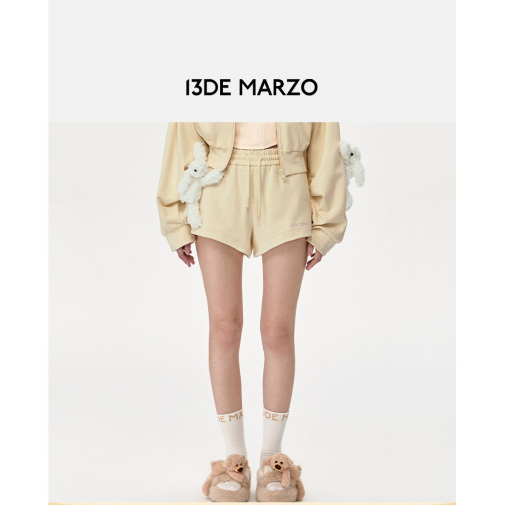 13De Marzo Doozoo Sweat Shorts Beige