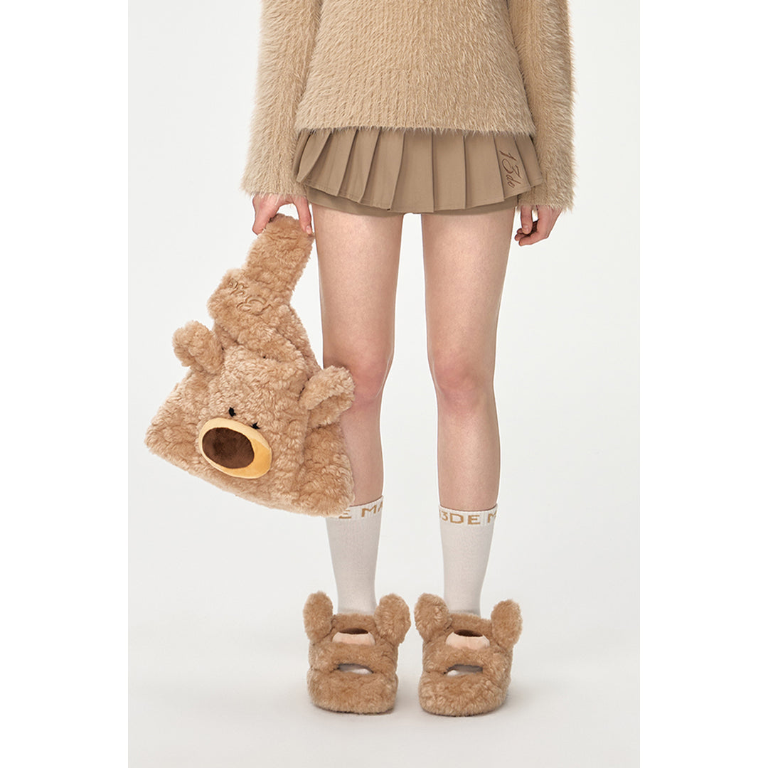 13De Marzo Doozoo Fuzzy Bag Khaki