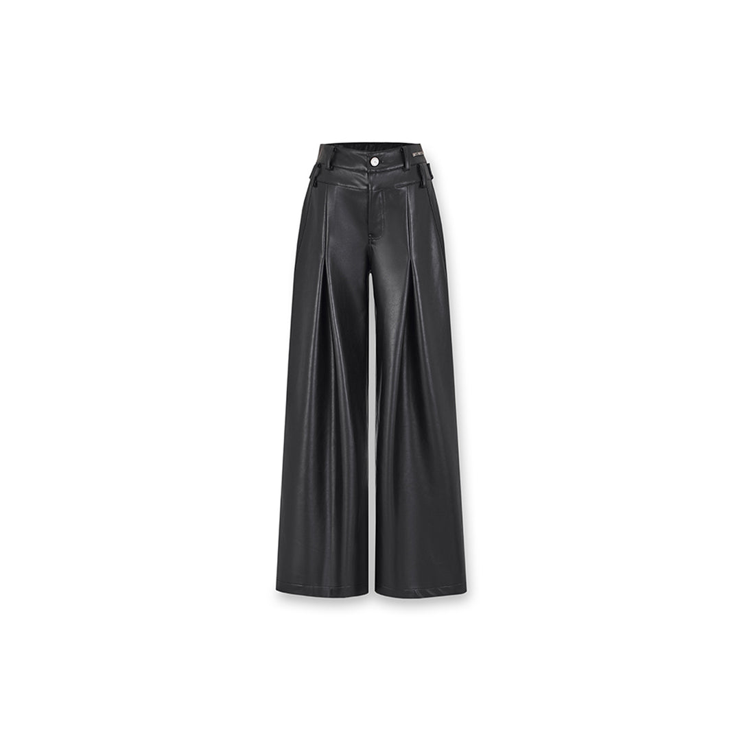 NotAwear Light Protein Leather Pants Black - Mores Studio