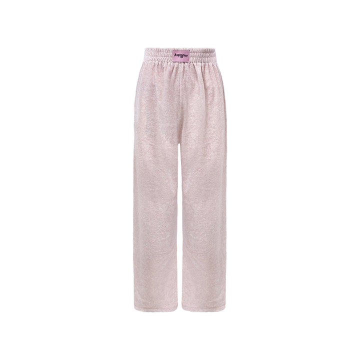 AsGony Super-Soft Casual Sweat Pants Pink - Mores Studio