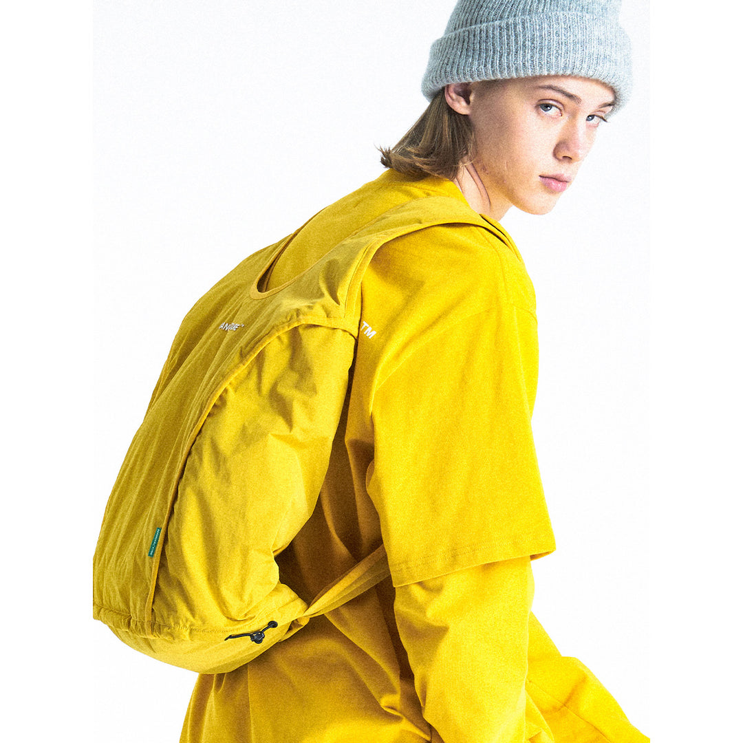 MANUFACTURE Multi-Purpose Nylon Backpack Yellow