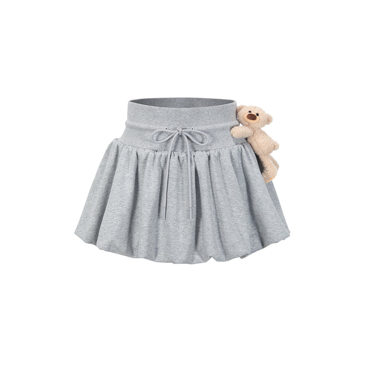 13De Marzo Doozoo Drawstring Bud Skirt Gray