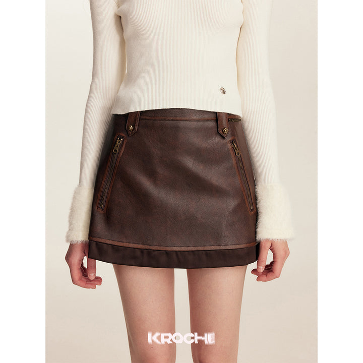 Kroche Millard Eco-Friendly Rose Button Skirt - Mores Studio