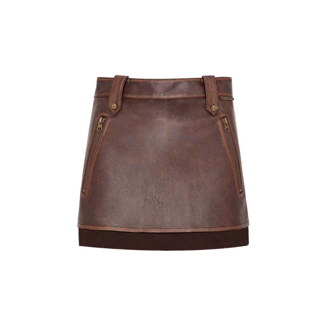 Kroche Millard Eco-Friendly Rose Button Skirt - Mores Studio