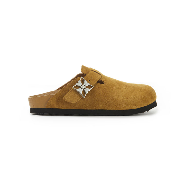 Trapar Waves Suede Casual Slip On Birkenstock Brown