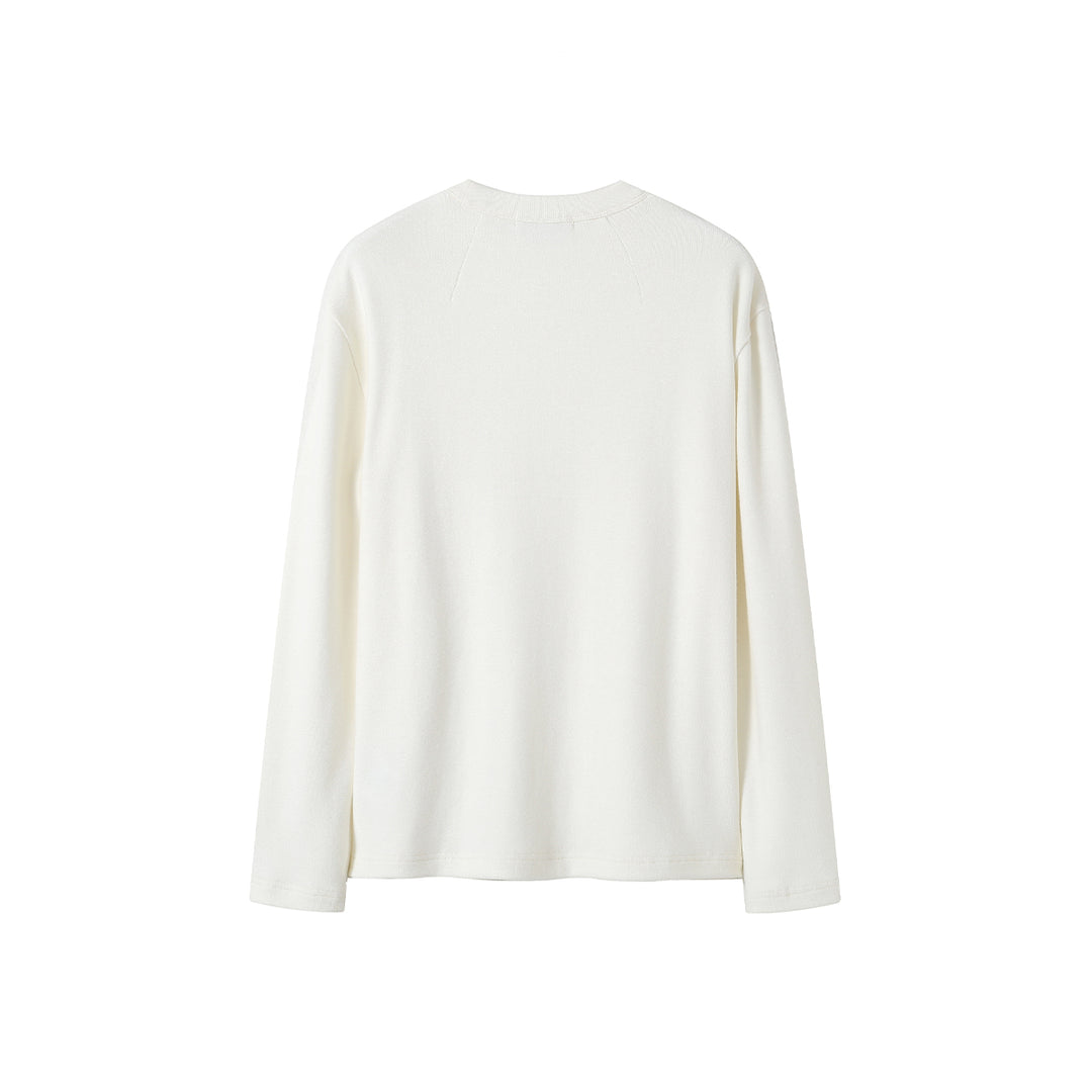 SomeSowe Double Knitted Top White - Mores Studio