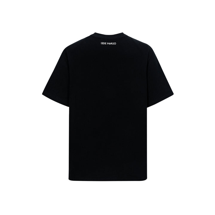 13De Marzo Float Cloud Balloon T-Shirt Black