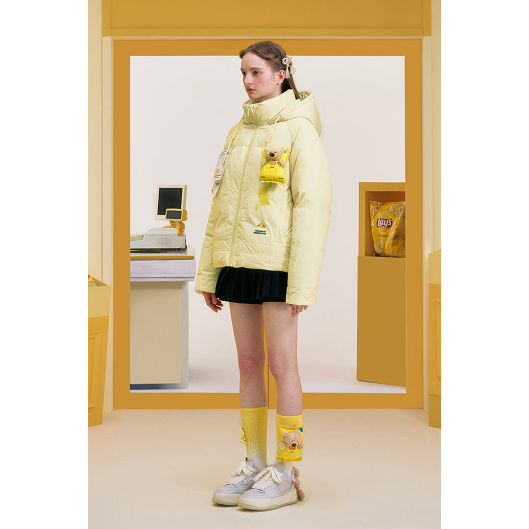 13De Marzo X Lay's Flavor Bear Down Jacket Yellow