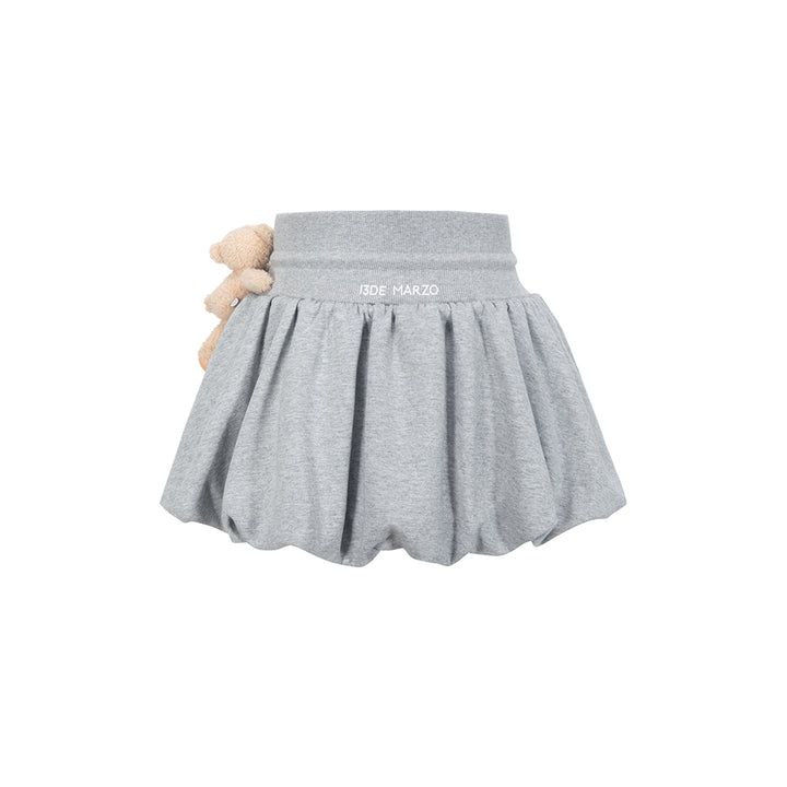 13De Marzo Doozoo Drawstring Bud Skirt Gray