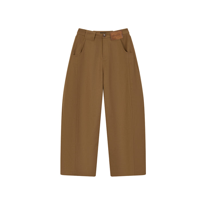 Via Pitti Casual Loose Machete Pants Khaki