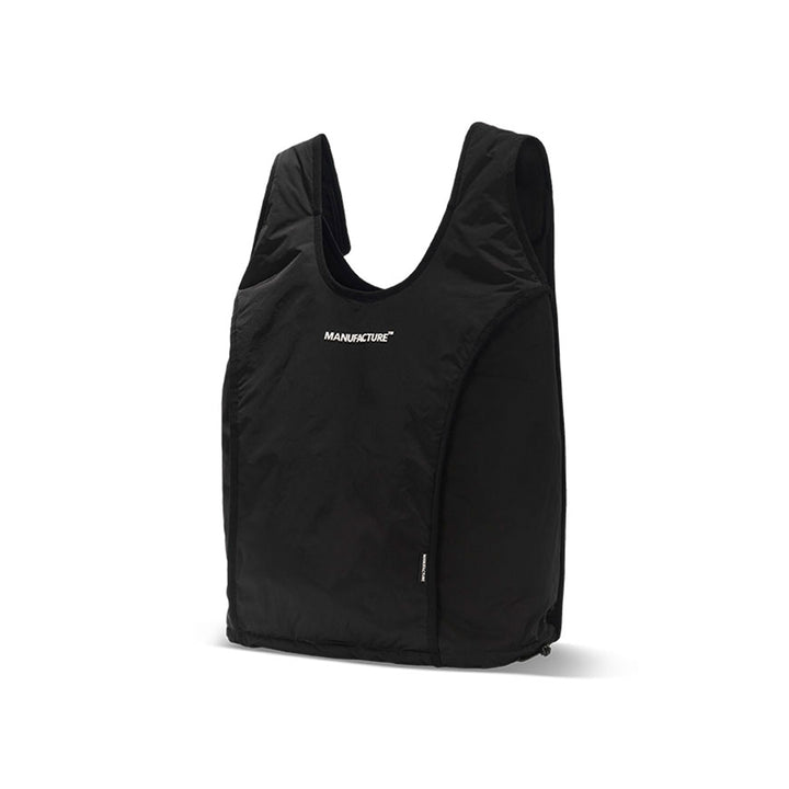 MANUFACTURE Multi-Purpose Nylon Backpack Black