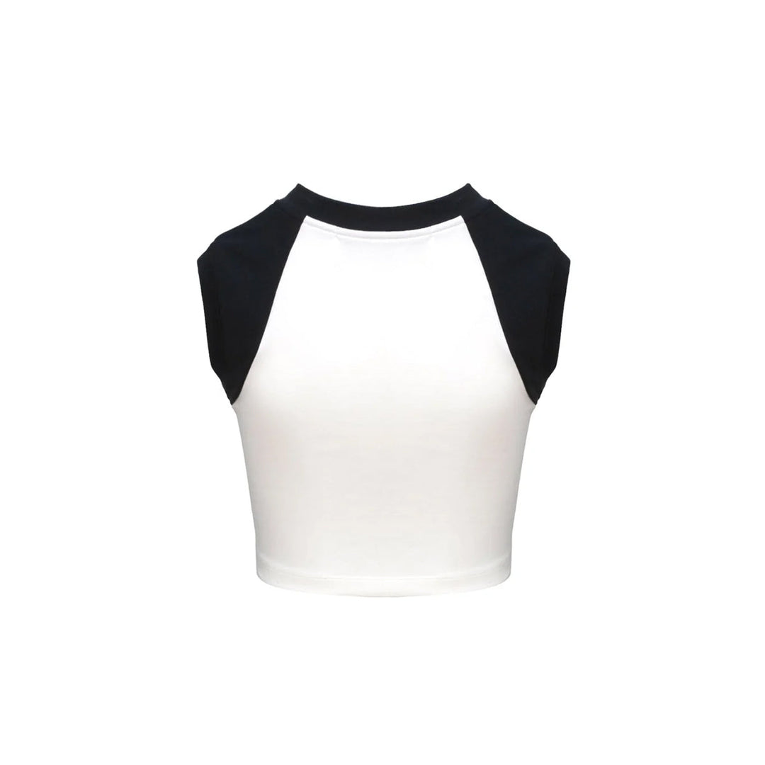 Ann Andelman Short T-Shirt Black/White - GirlFork