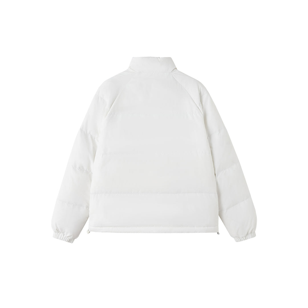 SomeSowe Color Blocked Raglan Reversible Down Jacket