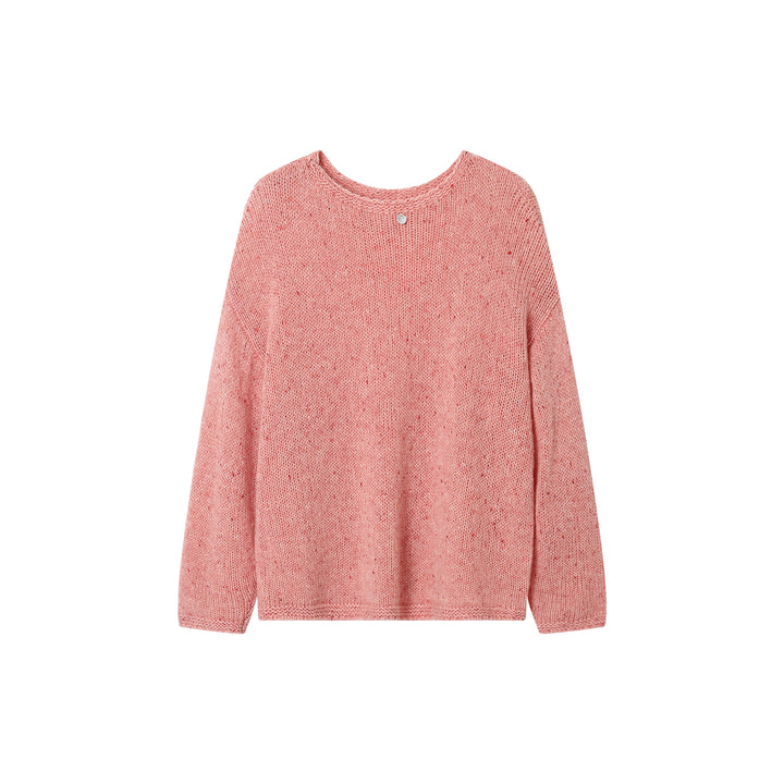 SomeSowe Colorful Dotted Wool Cloud Sweater Pink - Mores Studio