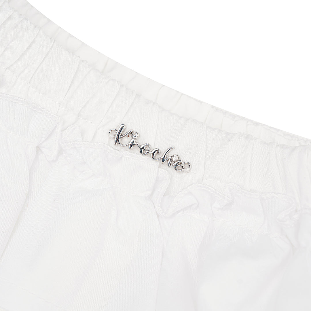 Kroche A-Line Ballet Fluffy Skirt White