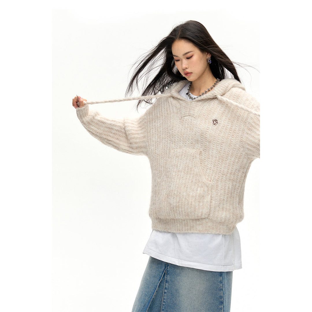 NotAwear Alpaca Fibre Hooded Sweater - Mores Studio