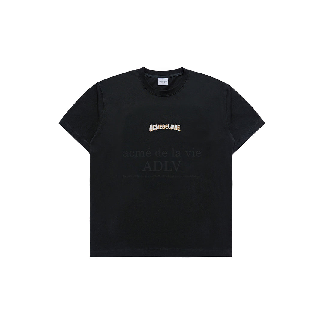 ADLV Back Rabbit Bear T-Shirt Black